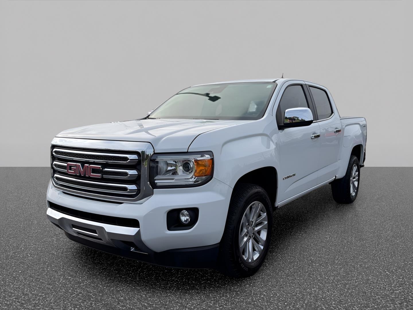 Summit White 2017 GMC Canyon Pickup Truck Four-Wheel Drive 8-Speed Automatic