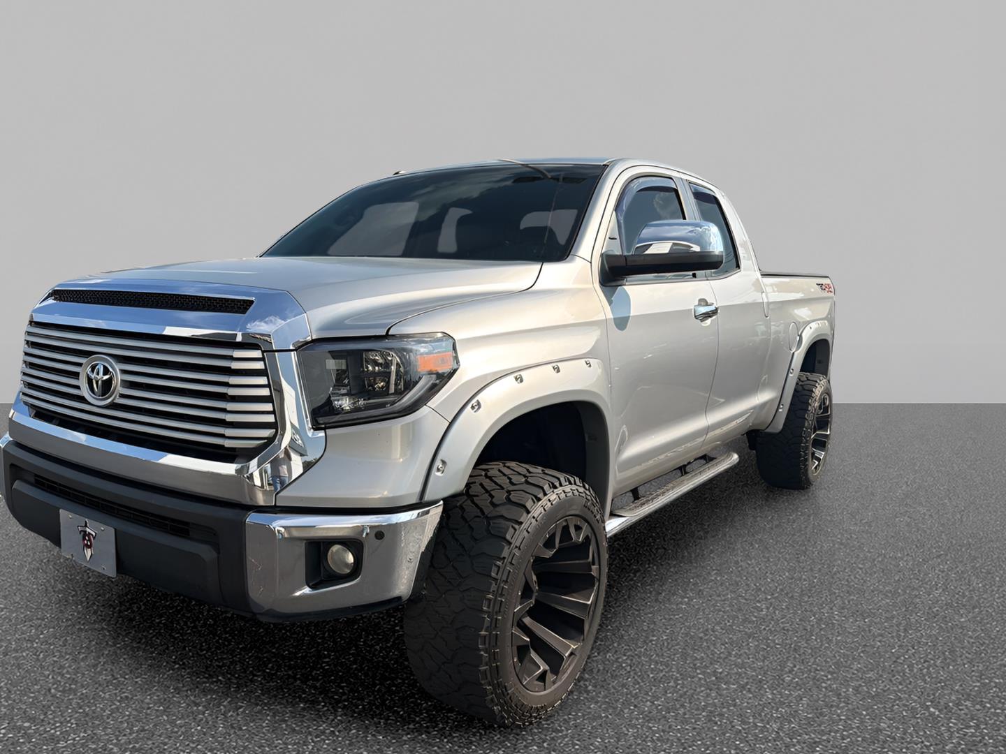 Silver Sky Metallic 2014 Toyota Tundra Pickup Truck Four-Wheel Drive Automatic