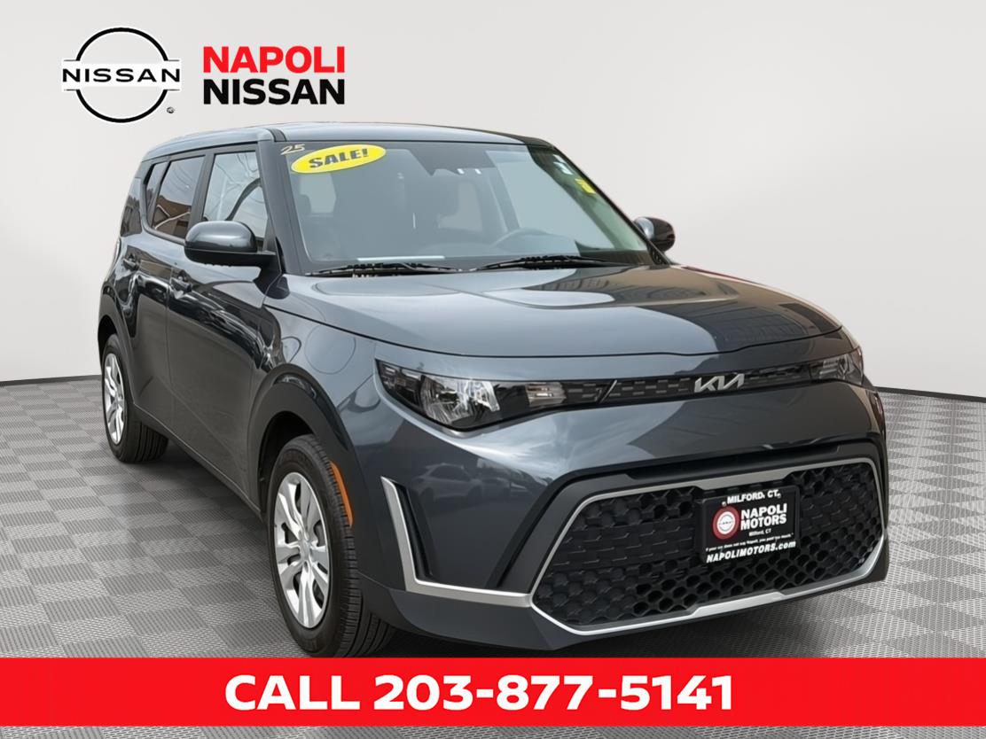 Gravity Gray 2025 Kia Soul LX FWD SUV / Crossover Front-Wheel Drive Continuously Variable Transmission