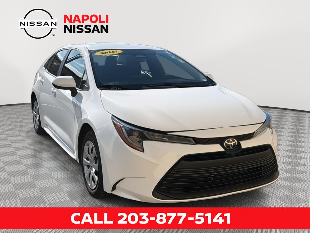 Ice Cap 2024 Toyota Corolla LE FWD Sedan Front-Wheel Drive Automatic