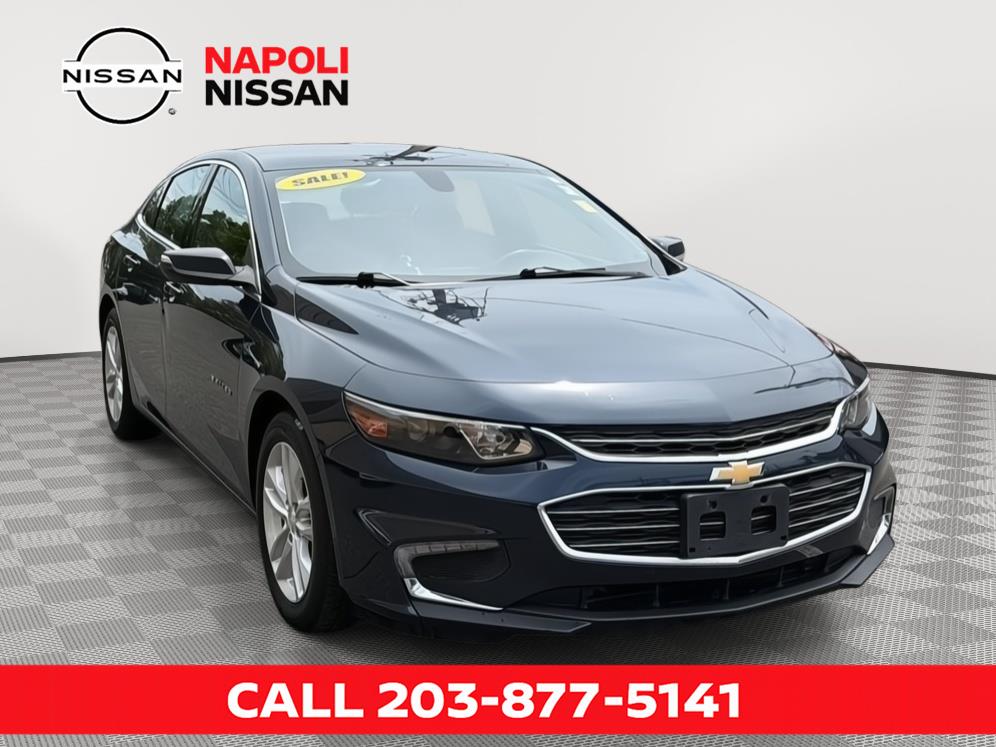 Blue Velvet Metallic 2017 Chevrolet Malibu Sedan Front-Wheel Drive 6-Speed Automatic