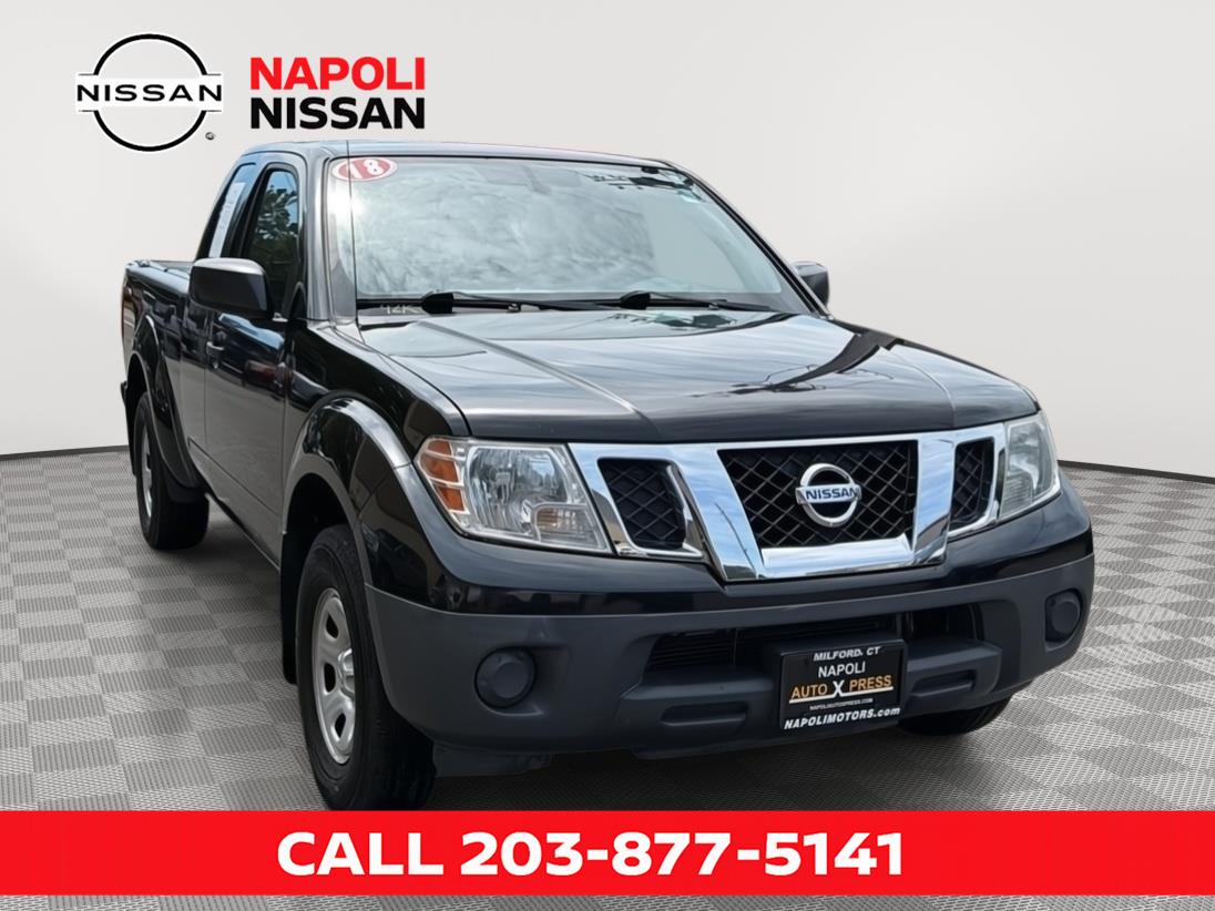 Gray (Magnetic Black) 2018 Nissan Frontier Pickup Truck 4X2 Automatic
