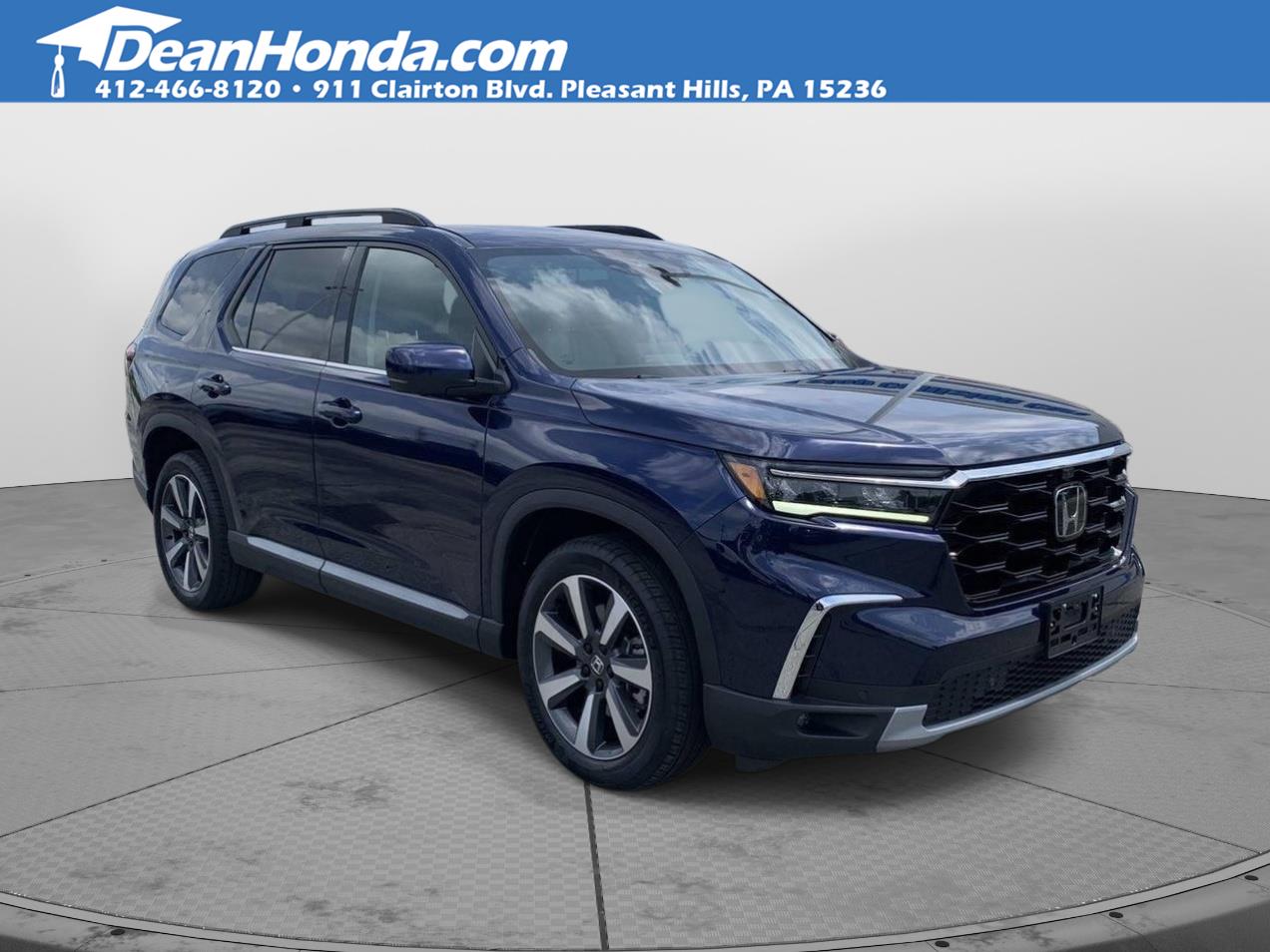 Black (Obsidian Blue Pearl) 2023 Honda Pilot SUV / Crossover All-Wheel Drive Automatic