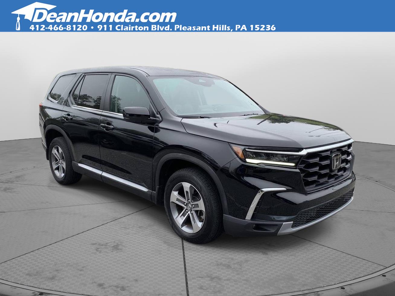 Crystal Black Pearl 2023 Honda Pilot SUV / Crossover All-Wheel Drive Automatic