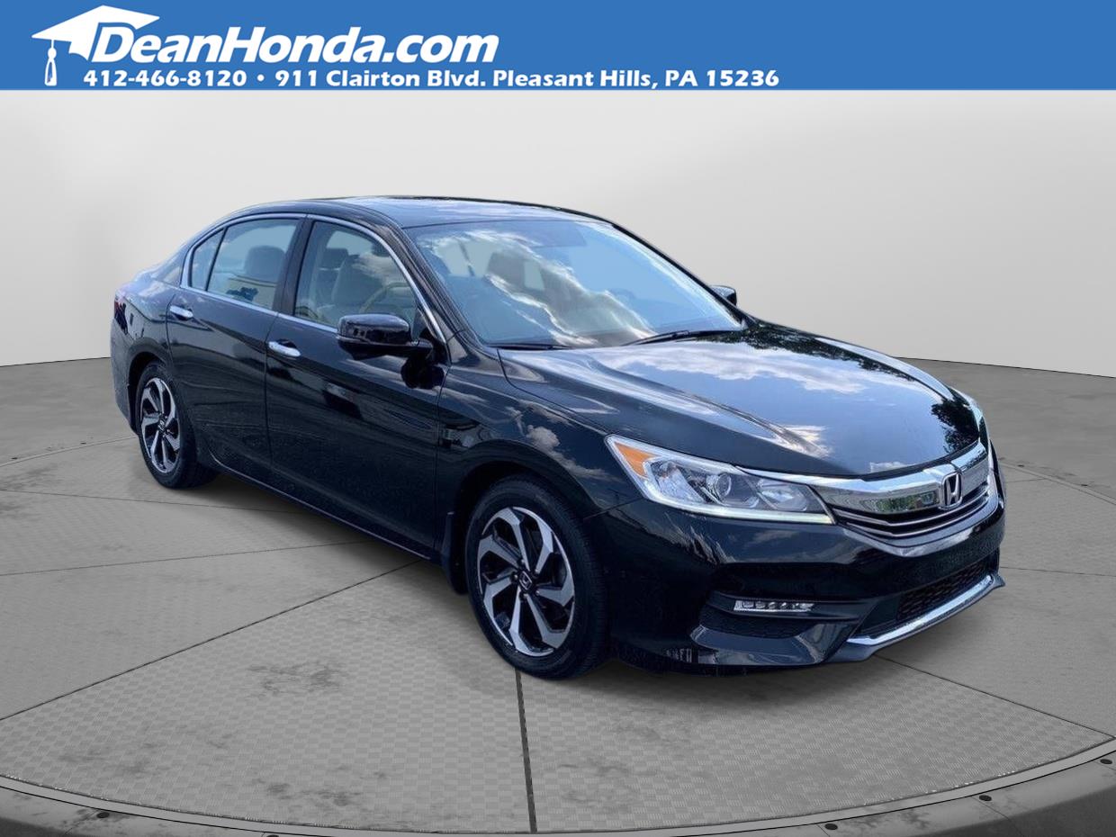 Crystal Black Pearl 2017 Honda Accord Sedan Front-Wheel Drive Continuously Variable Transmission