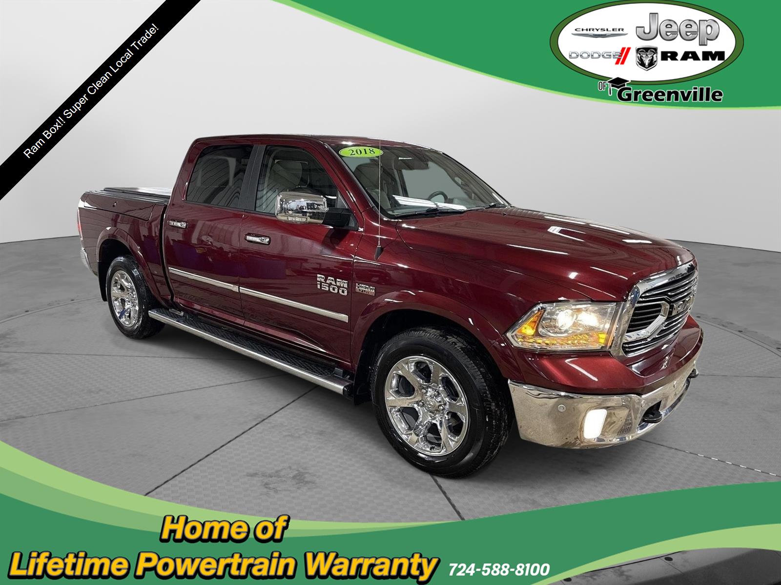 2018 RAM 1500 Laramie Crew Cab 4WD