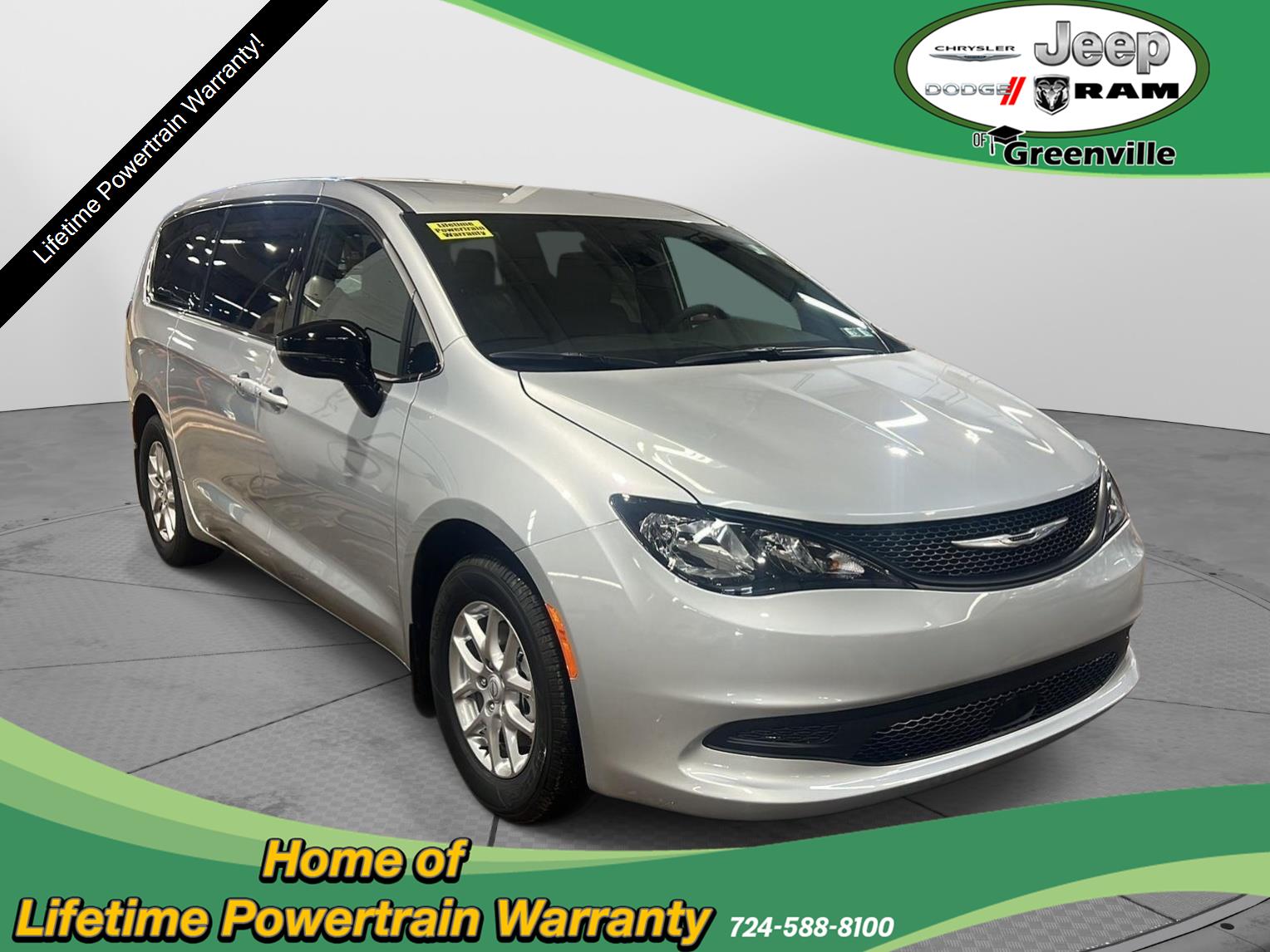 Silver Mist Clearcoat 2026 Chrysler Voyager Minivan Front-Wheel Drive 9-Speed Automatic