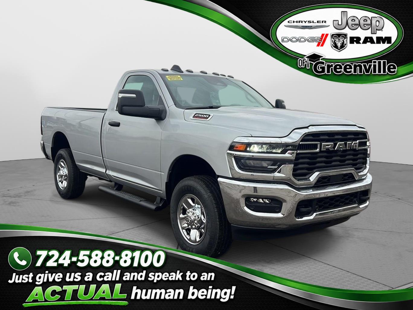 Silver Zynith 2026 RAM 2500 Pickup Truck Four-Wheel Drive 8-Speed Automatic