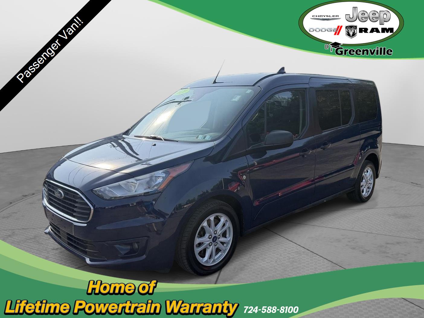  2021 Ford Transit Connect Wagon XLT LWB FWD with Rear Liftgate   