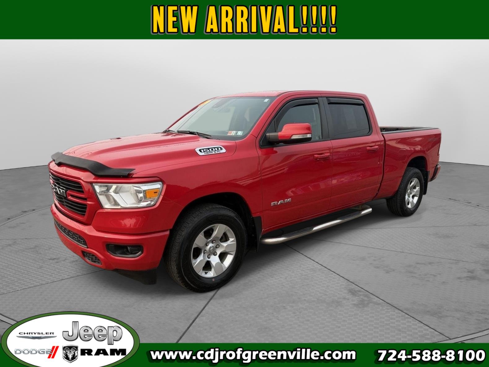  2021 RAM 1500 Big Horn Crew Cab 4WD   