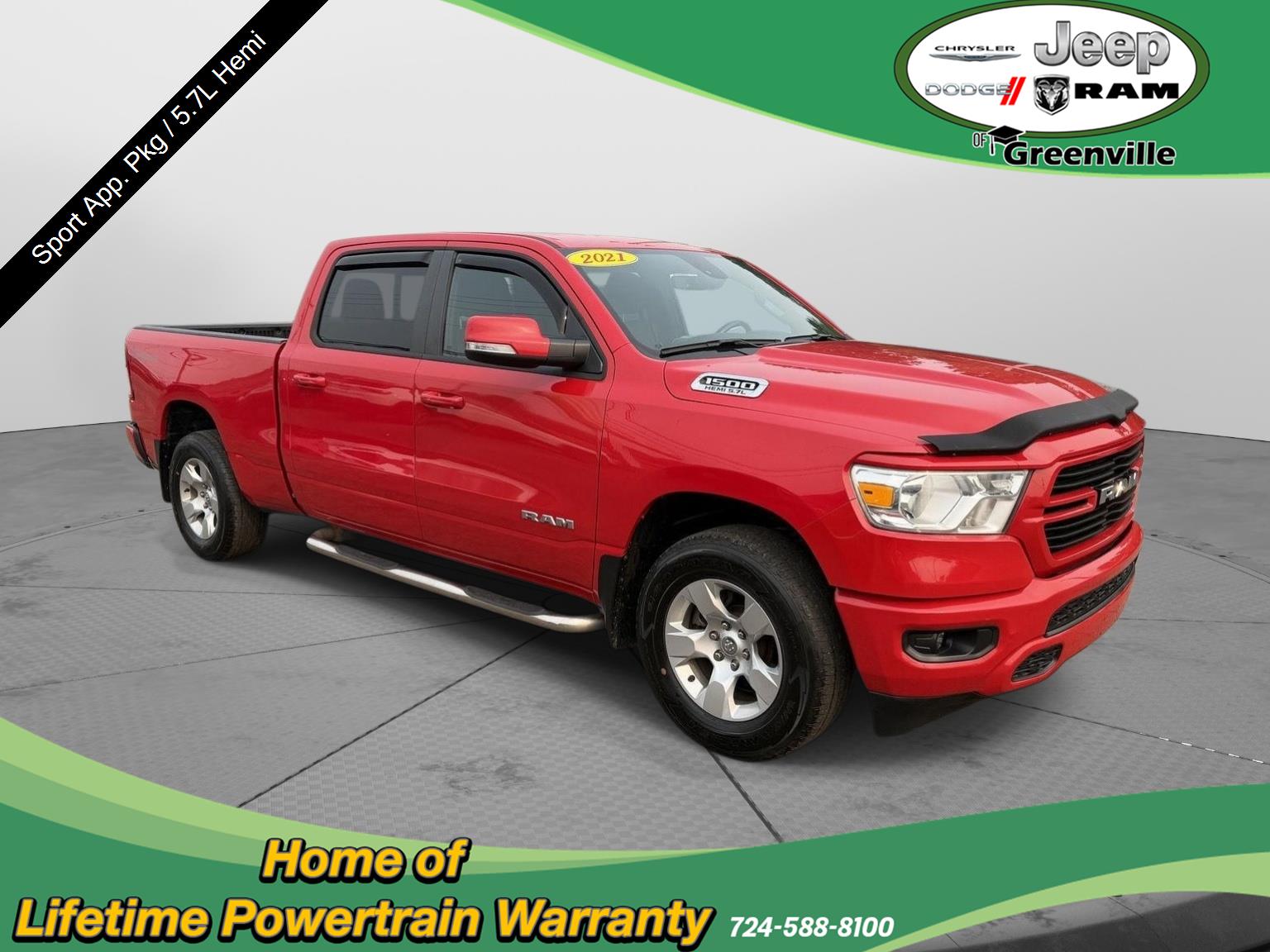  2021 RAM 1500 Big Horn Crew Cab 4WD   