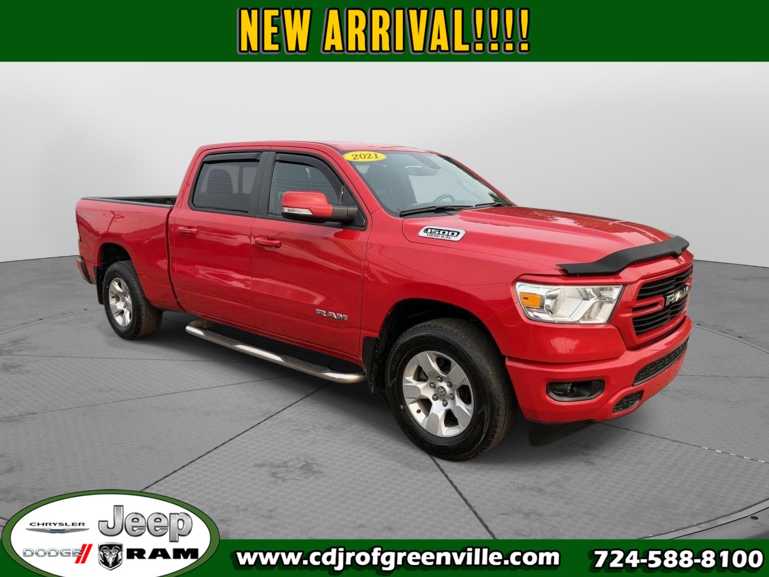 2021 RAM 1500 Big Horn Crew Cab 4WD
