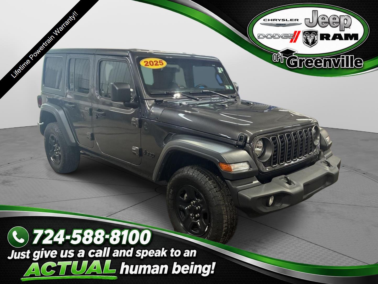 2025 Jeep Wrangler Sport 4-Door 4WD