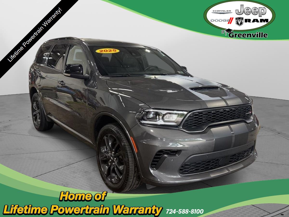 Vapor Gray 2025 Dodge Durango SUV / Crossover All-Wheel Drive 8-Speed Automatic