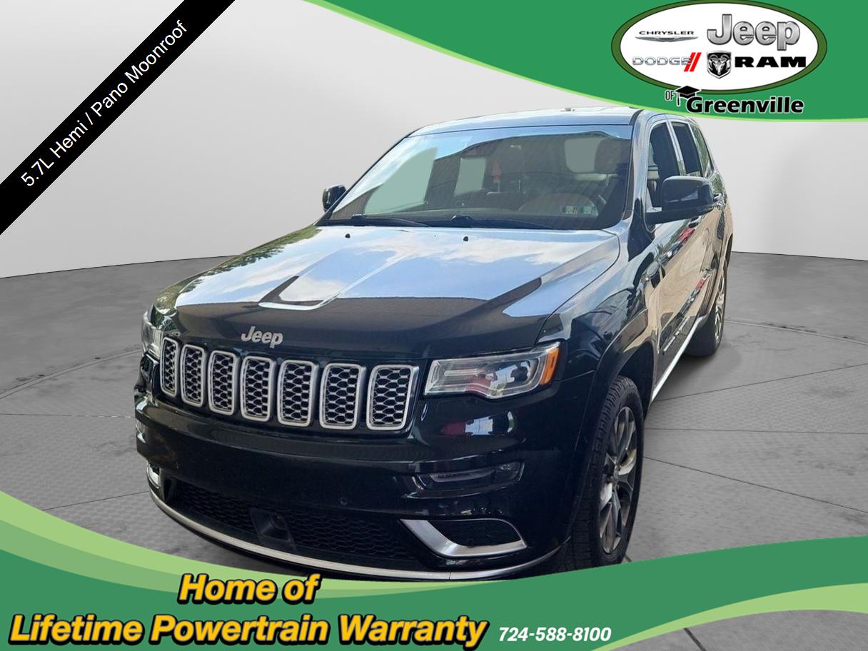 Diamond Black Crystal Pearlcoat 2019 Jeep Grand Cherokee SUV / Crossover Four-Wheel Drive 8-Speed Automatic