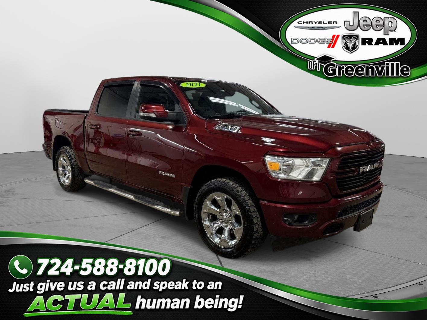 2021 RAM 1500 Big Horn Crew Cab 4WD