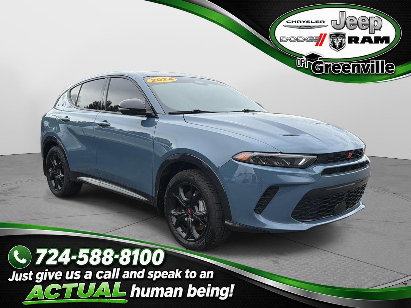 Blue Steele 2024 Dodge Hornet SUV / Crossover All-Wheel Drive 6-Speed Automatic