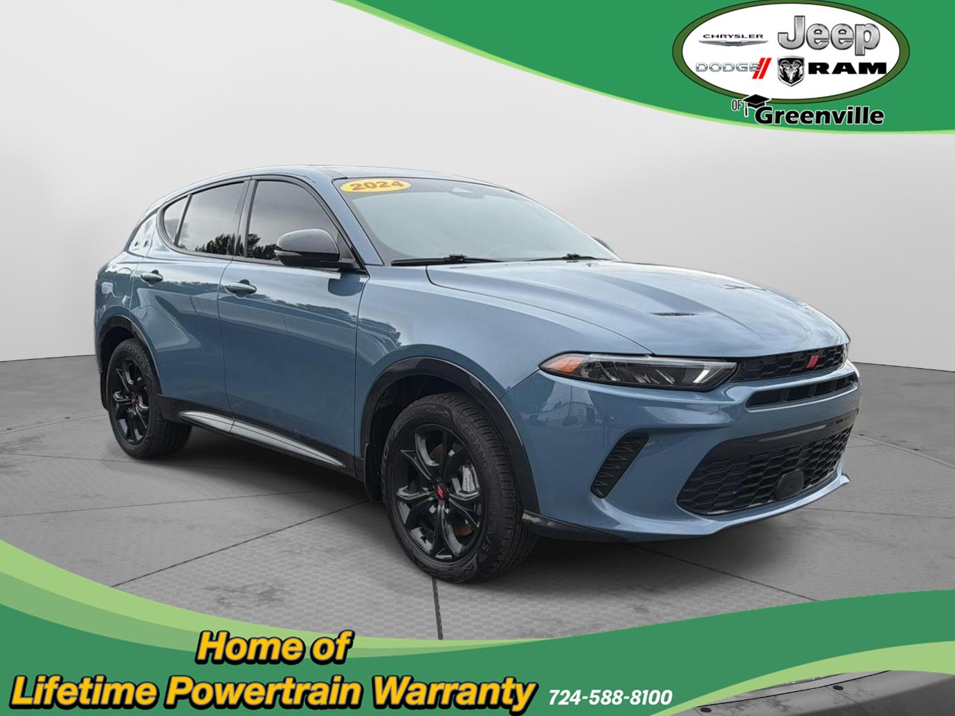 Blue Steele 2024 Dodge Hornet SUV / Crossover All-Wheel Drive 6-Speed Automatic