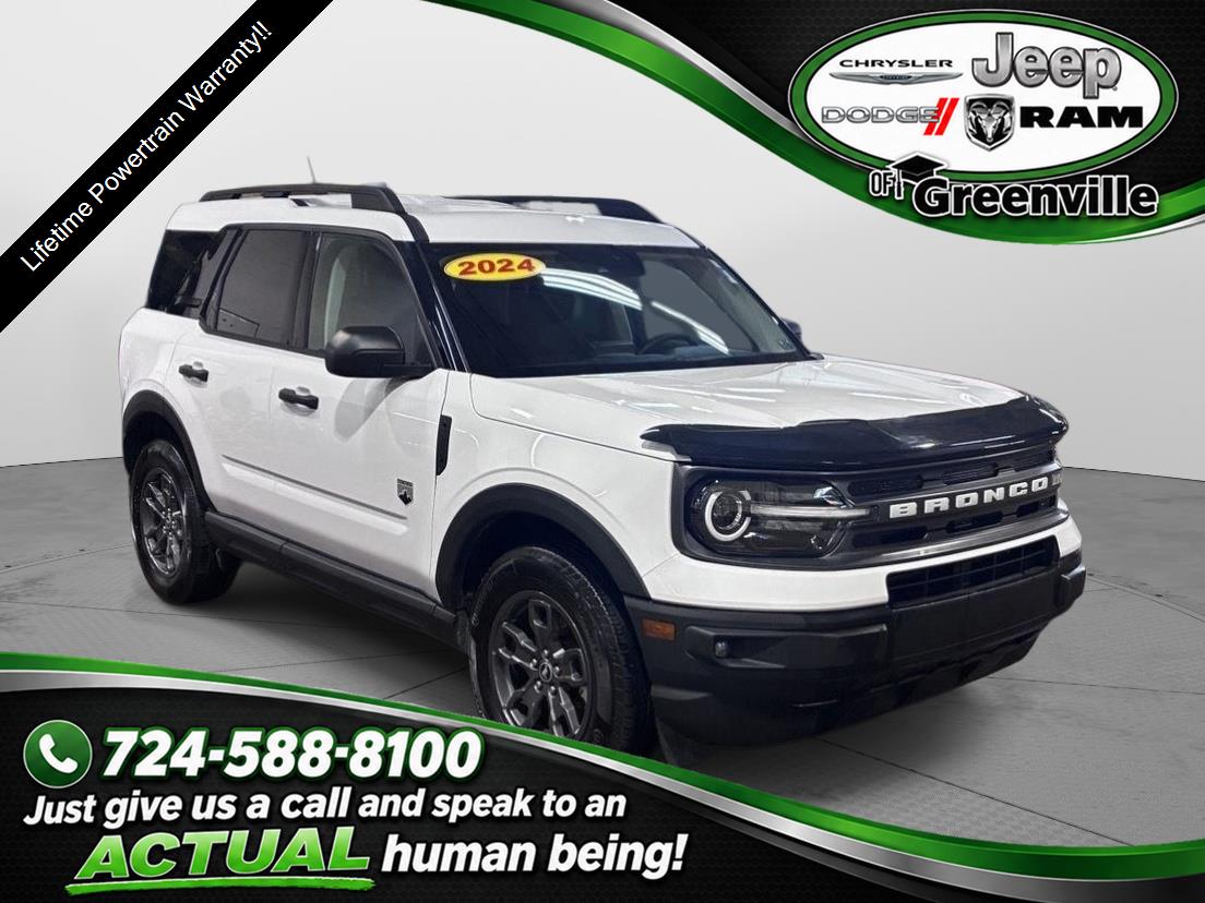 Oxford White 2024 Ford Bronco Sport SUV / Crossover All-Wheel Drive 8-Speed Automatic