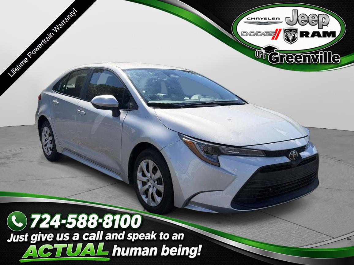 Classic Silver Metallic 2025 Toyota Corolla Sedan Front-Wheel Drive Continuously Variable Transmission