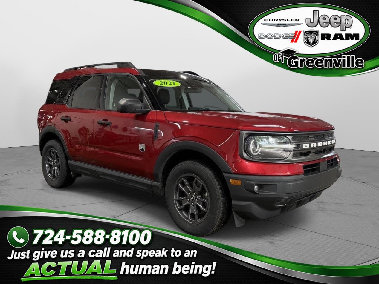 Rapid Red Metallic Tinted Clearcoat 2021 Ford Bronco Sport SUV / Crossover All-Wheel Drive 8-Speed Automatic