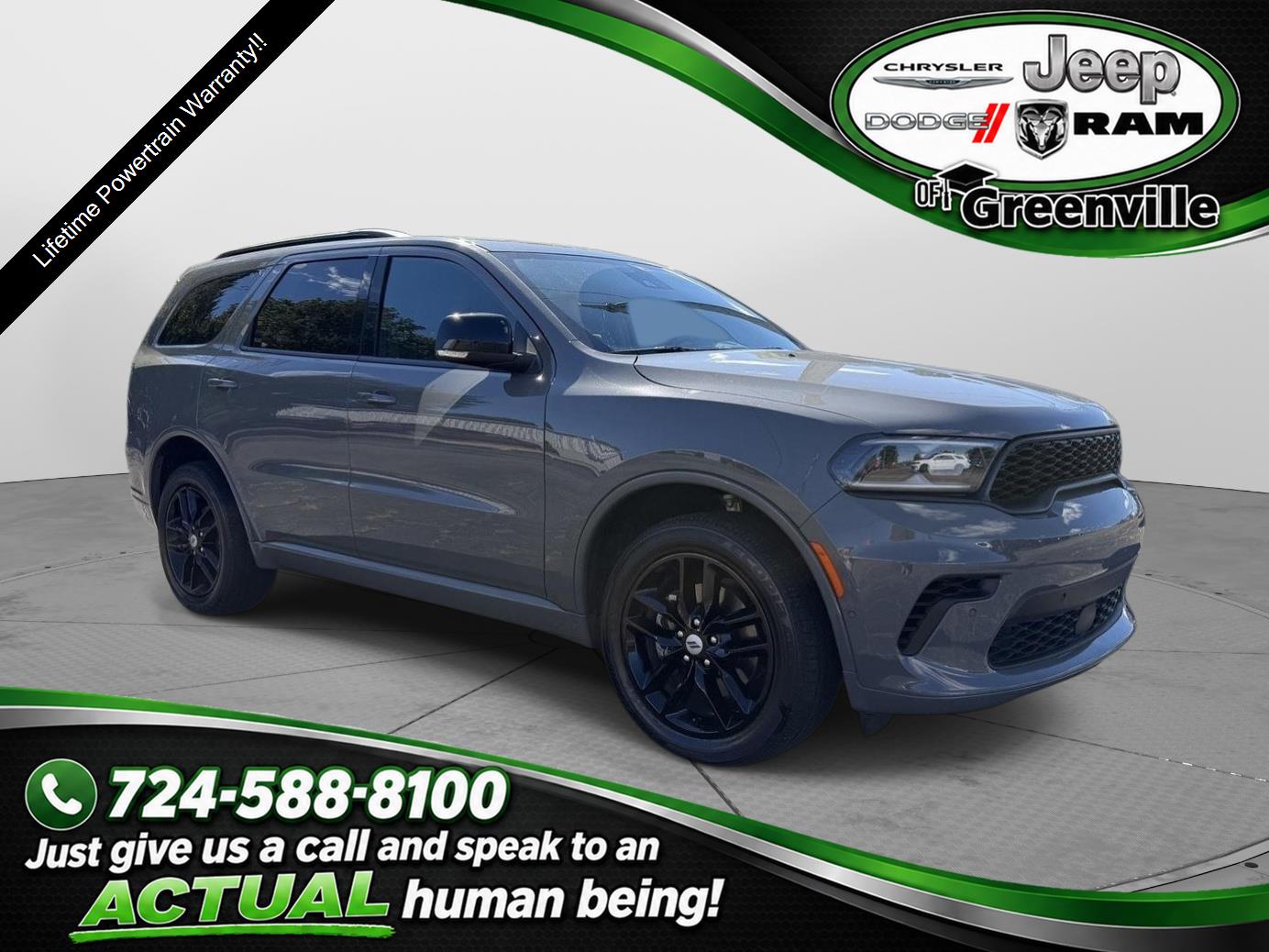Destroyer Gray Clearcoat 2025 Dodge Durango SUV / Crossover All-Wheel Drive 8-Speed Automatic