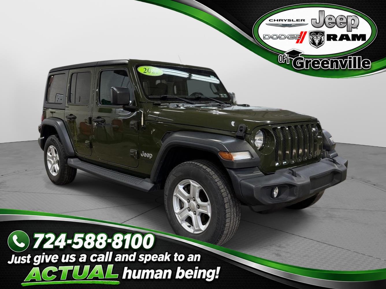 2021 Jeep Wrangler Unlimited Sport S 4WD