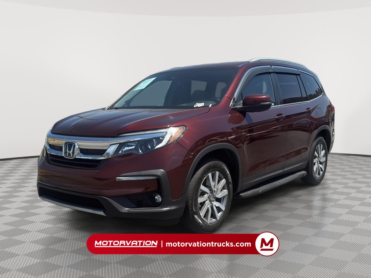 Red (Deep Scarlet Pearl) 2019 Honda Pilot EX-L FWD SUV / Crossover Front-Wheel Drive 6-Speed Automatic