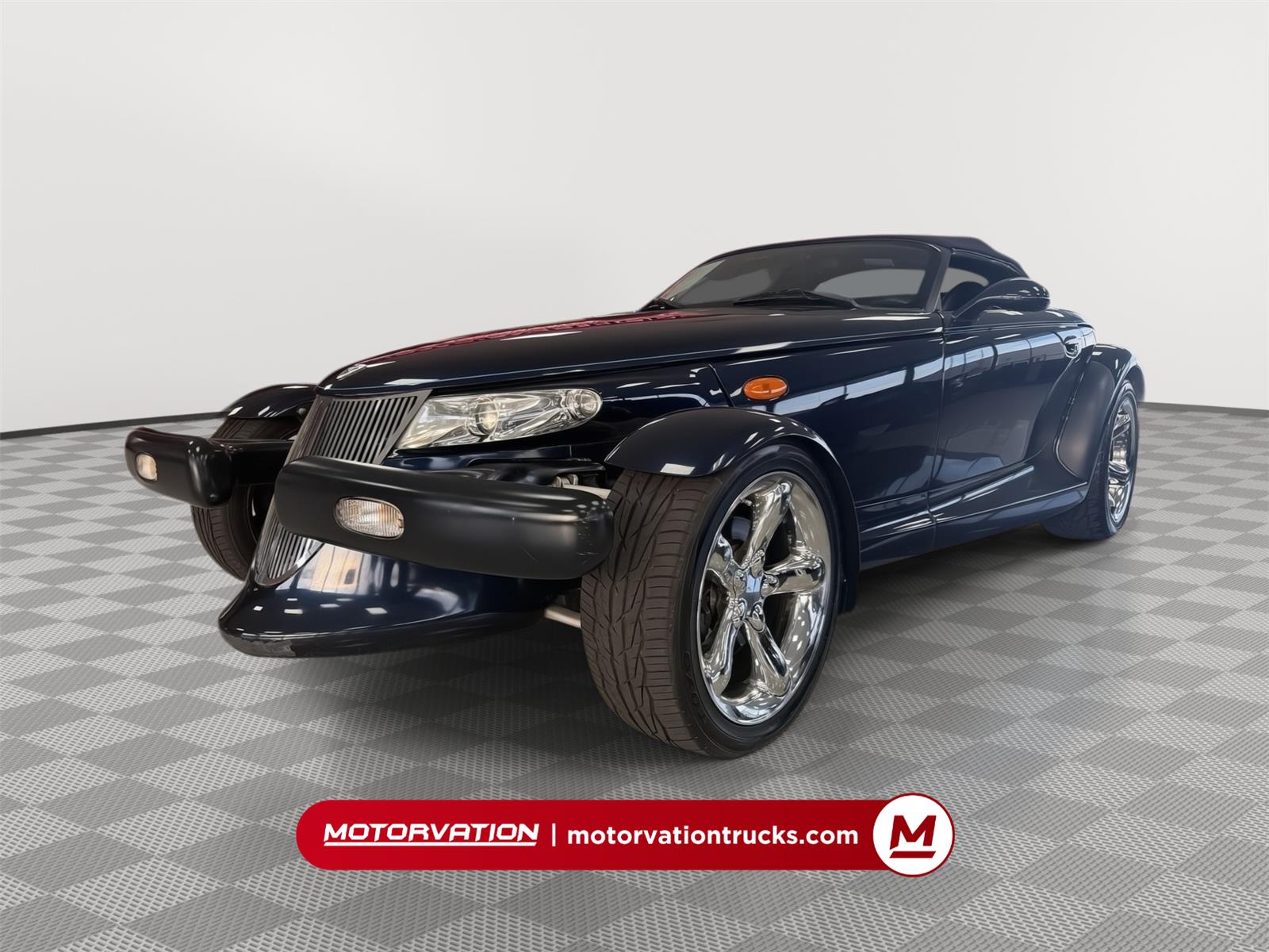 Prowler Midnight Blue Pearl 2001 Chrysler Prowler 2 Dr STD Convertible Convertible Rear-Wheel Drive 4-Speed Automatic Overdrive