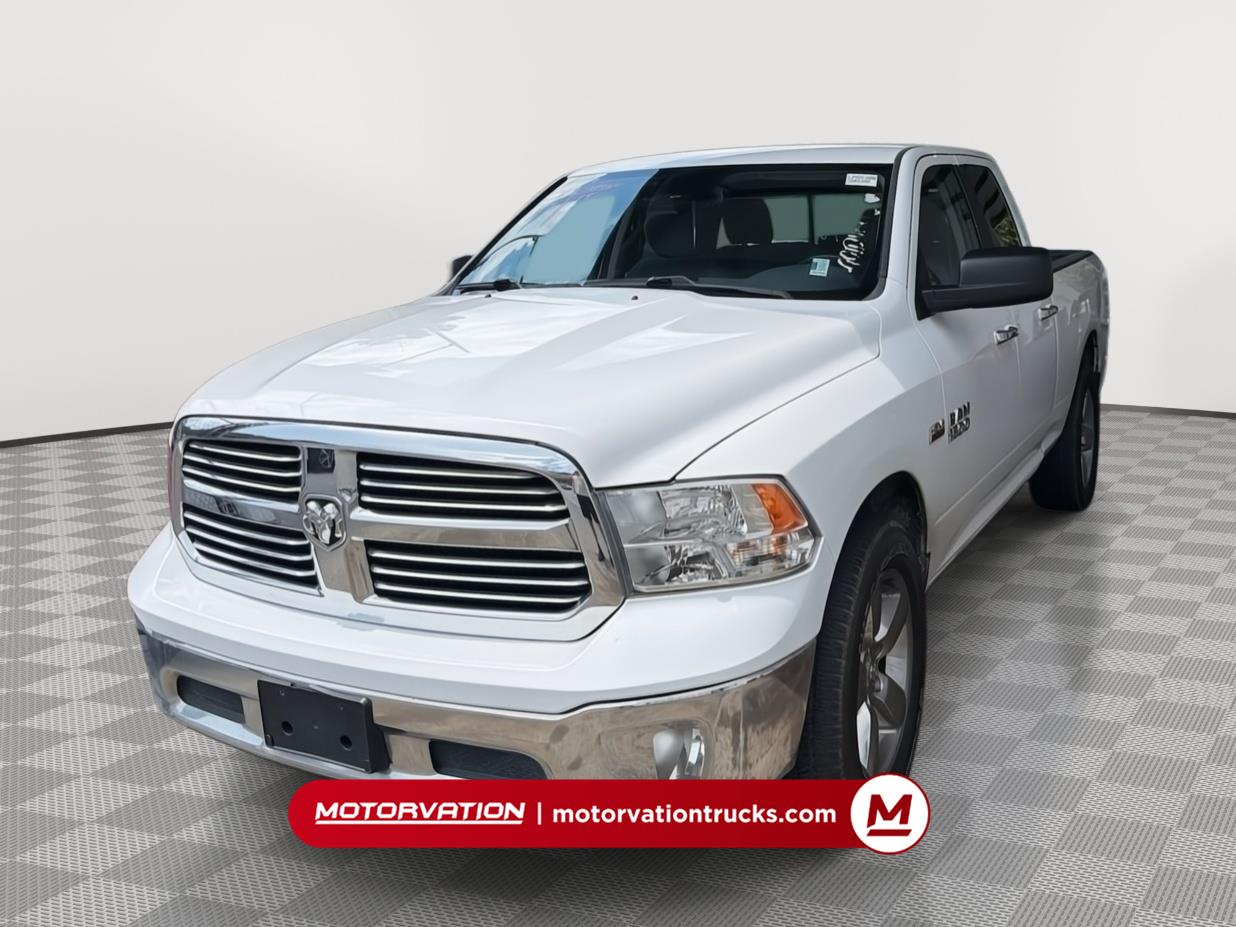 White 2016 RAM 1500 SLT Quad Cab 4WD Pickup Truck Four-Wheel Drive Automatic
