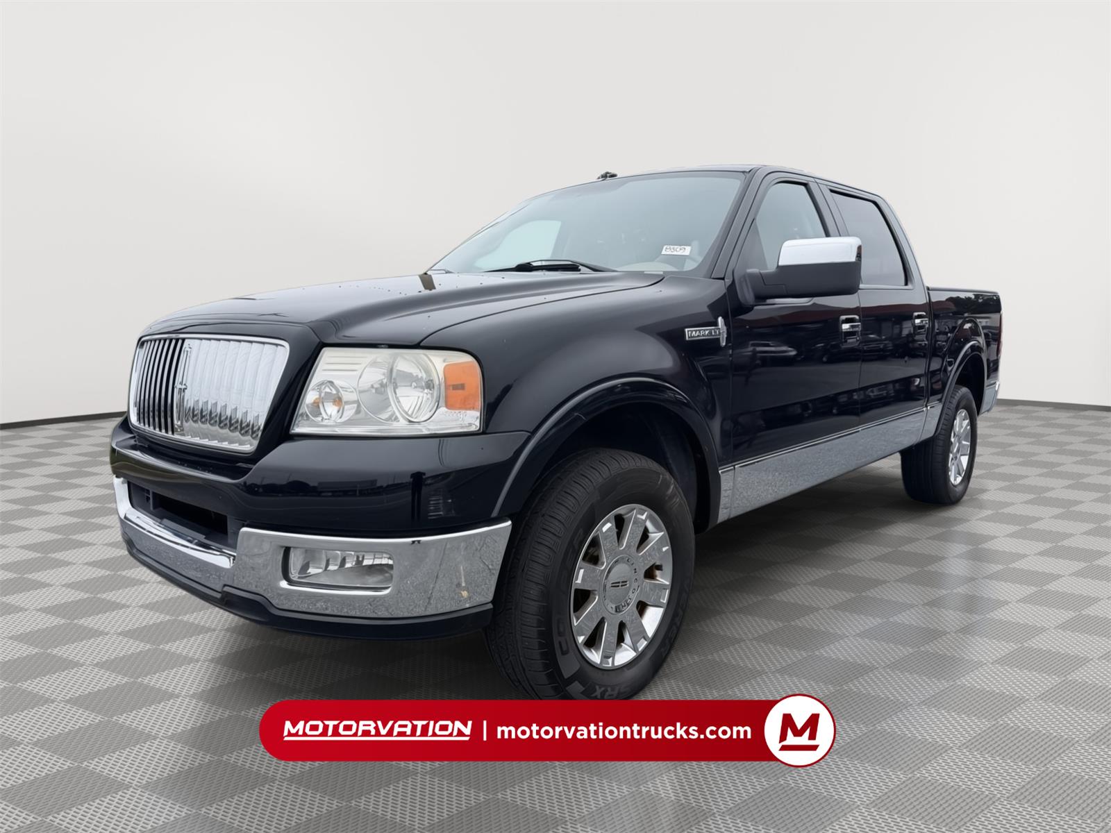 Black 2006 Lincoln Mark LT SuperCrew 4WD Pickup Truck Four-Wheel Drive 4-Speed Automatic Overdrive