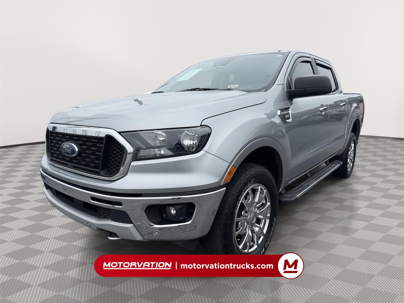 Iconic Silver 2020 Ford Ranger XLT SuperCrew RWD Pickup Truck 4X2 Automatic