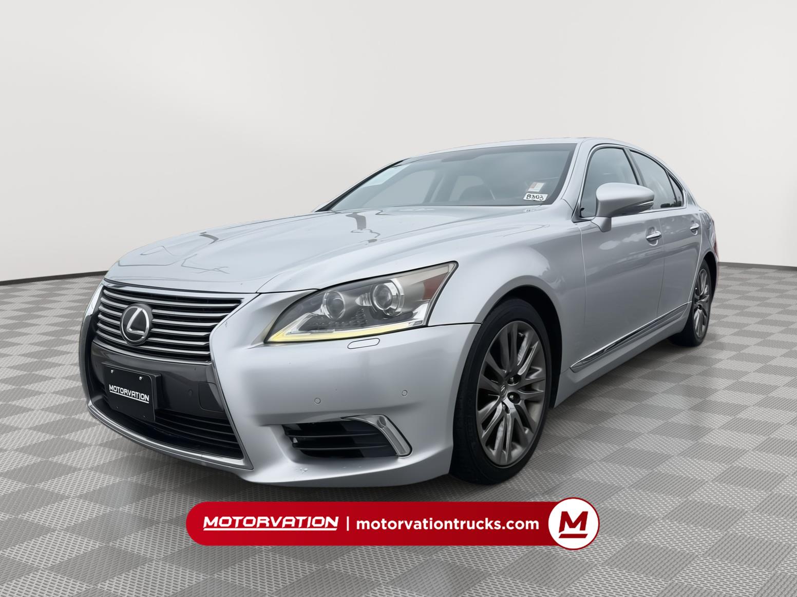 Gray (Liquid Platinum) 2014 Lexus LS 460 AWD Sedan All-Wheel Drive Automatic