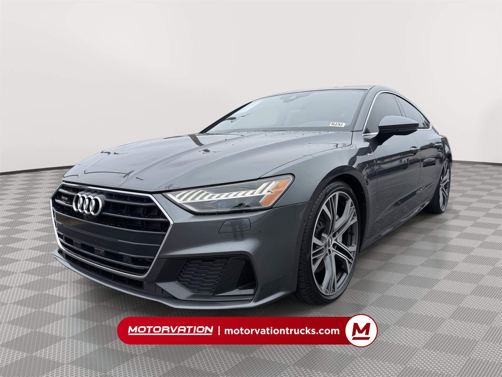 Daytona Gray Pearl Effect 2019 Audi A7 quattro Prestige 55 TFSI Sedan All-Wheel Drive Automatic