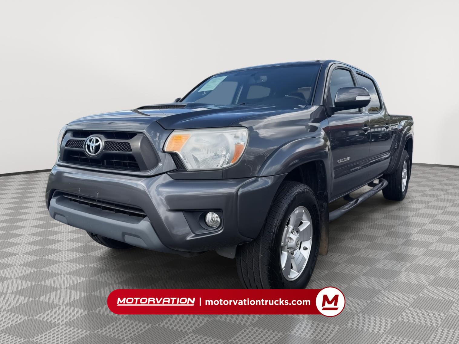 Magnetic Gray Metallic 2012 Toyota Tacoma PreRunner Double Cab V6 SB Pickup Truck 4X2 5-Speed Automatic