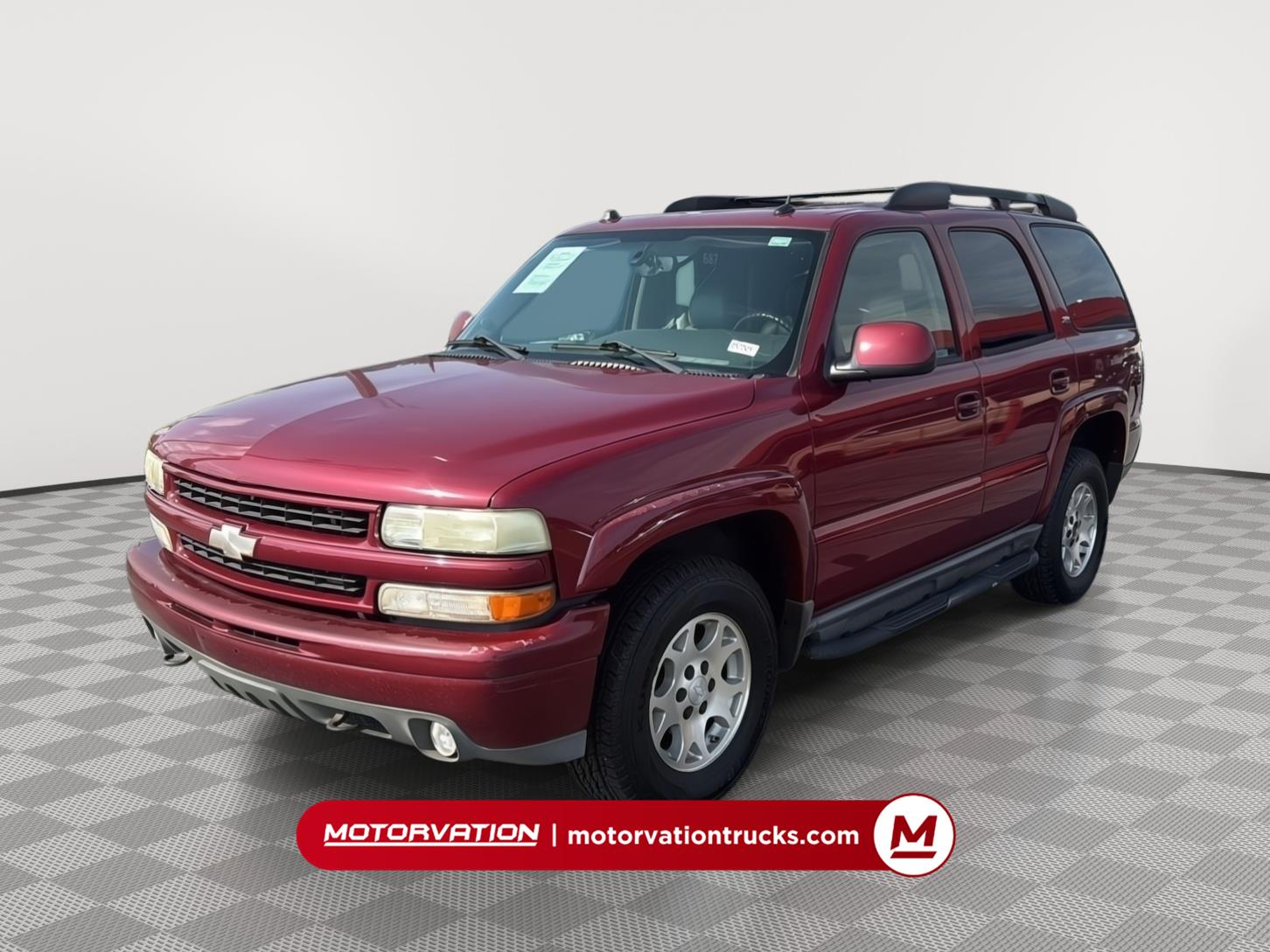 Sport Red Metallic 2005 Chevrolet Tahoe SUV / Crossover Four-Wheel Drive 4-Speed Automatic Overdrive
