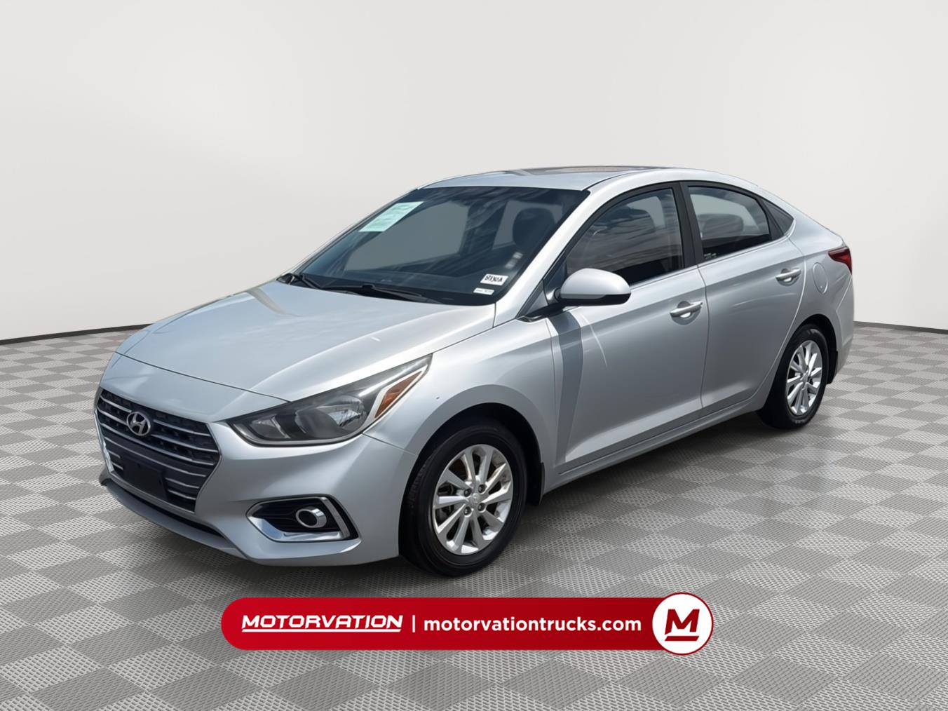 Olympus Silver Metallic 2019 Hyundai Accent Sedan Front-Wheel Drive Automatic