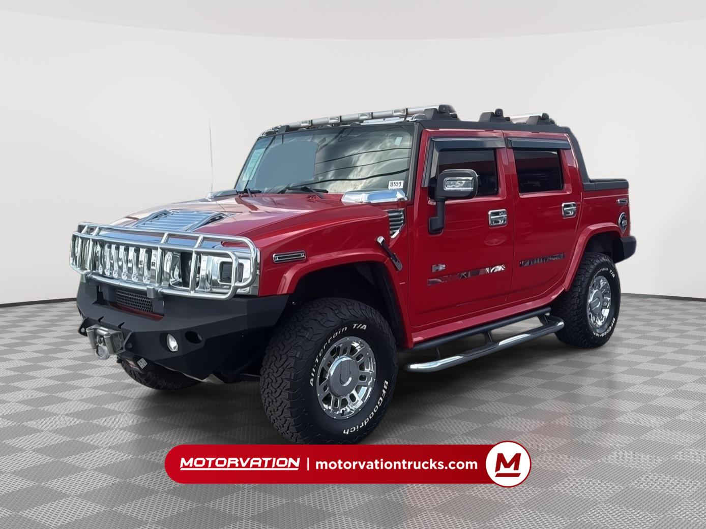 Victory Red 2007 Hummer H2 SUT SUV / Crossover Four-Wheel Drive 4-Speed Automatic