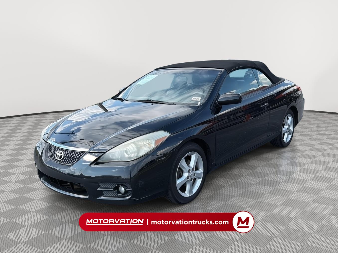 Black 2007 Toyota Camry Solara Coupe Front-Wheel Drive 5-Speed Automatic