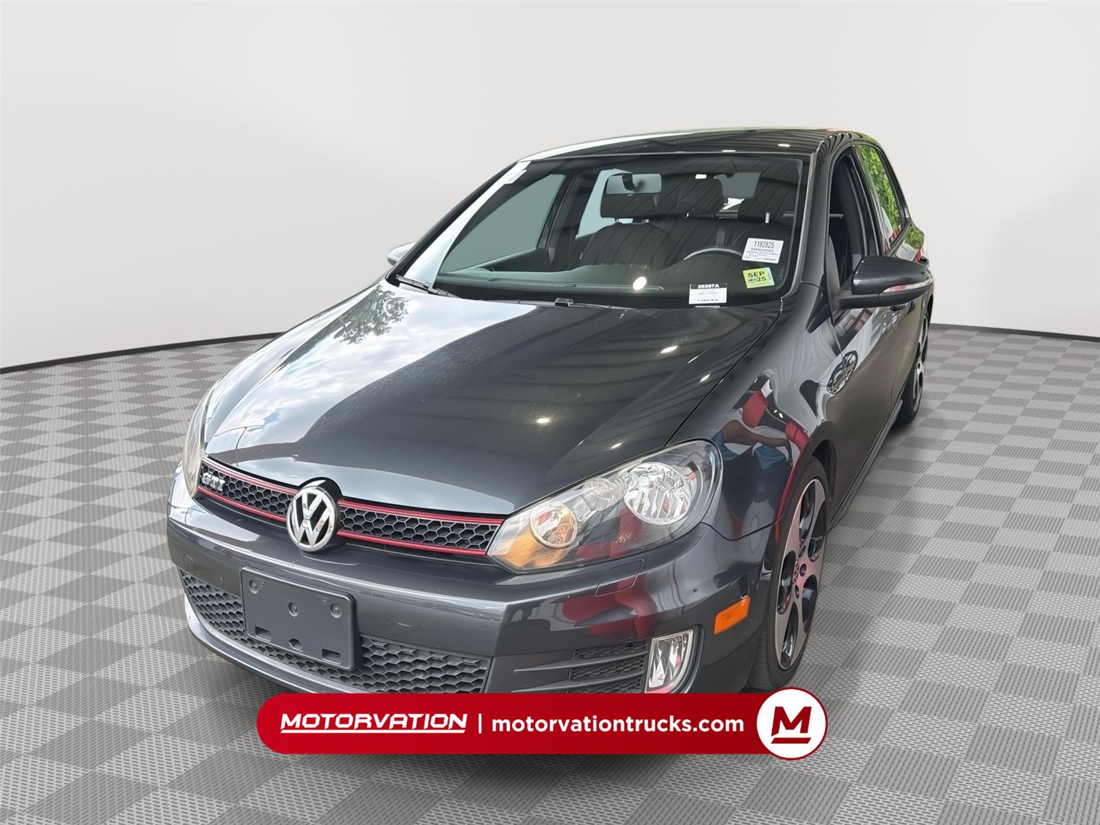 United Gray Metallic 2012 Volkswagen Golf GTI Hatchback Front-Wheel Drive Automatic