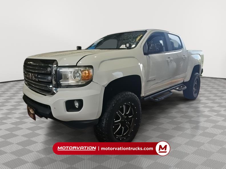 Summit White 2018 GMC Canyon Pickup Truck Four-Wheel Drive 8-Speed Automatic