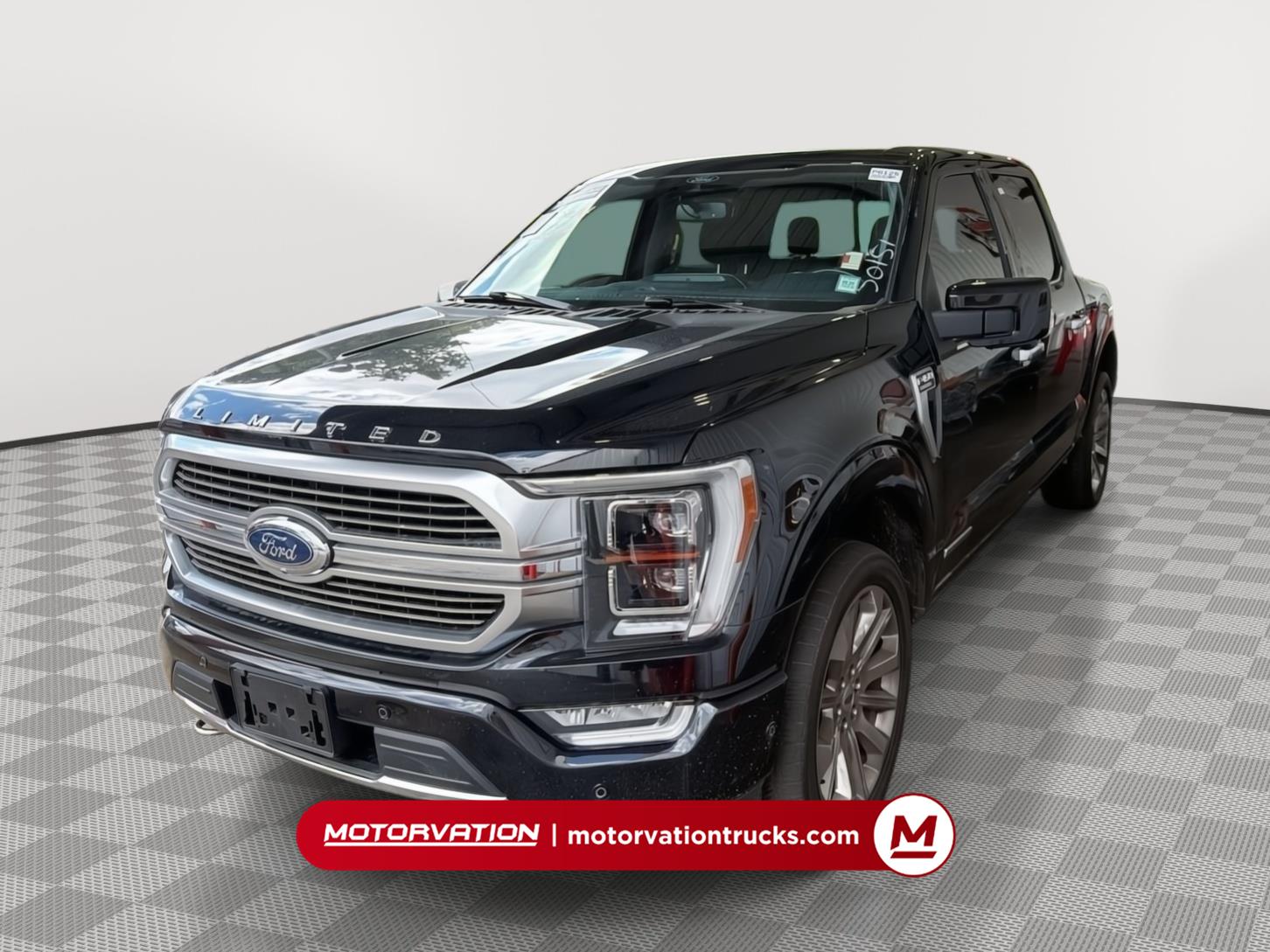 Agate Black 2021 Ford F-150 Pickup Truck Four-Wheel Drive Automatic