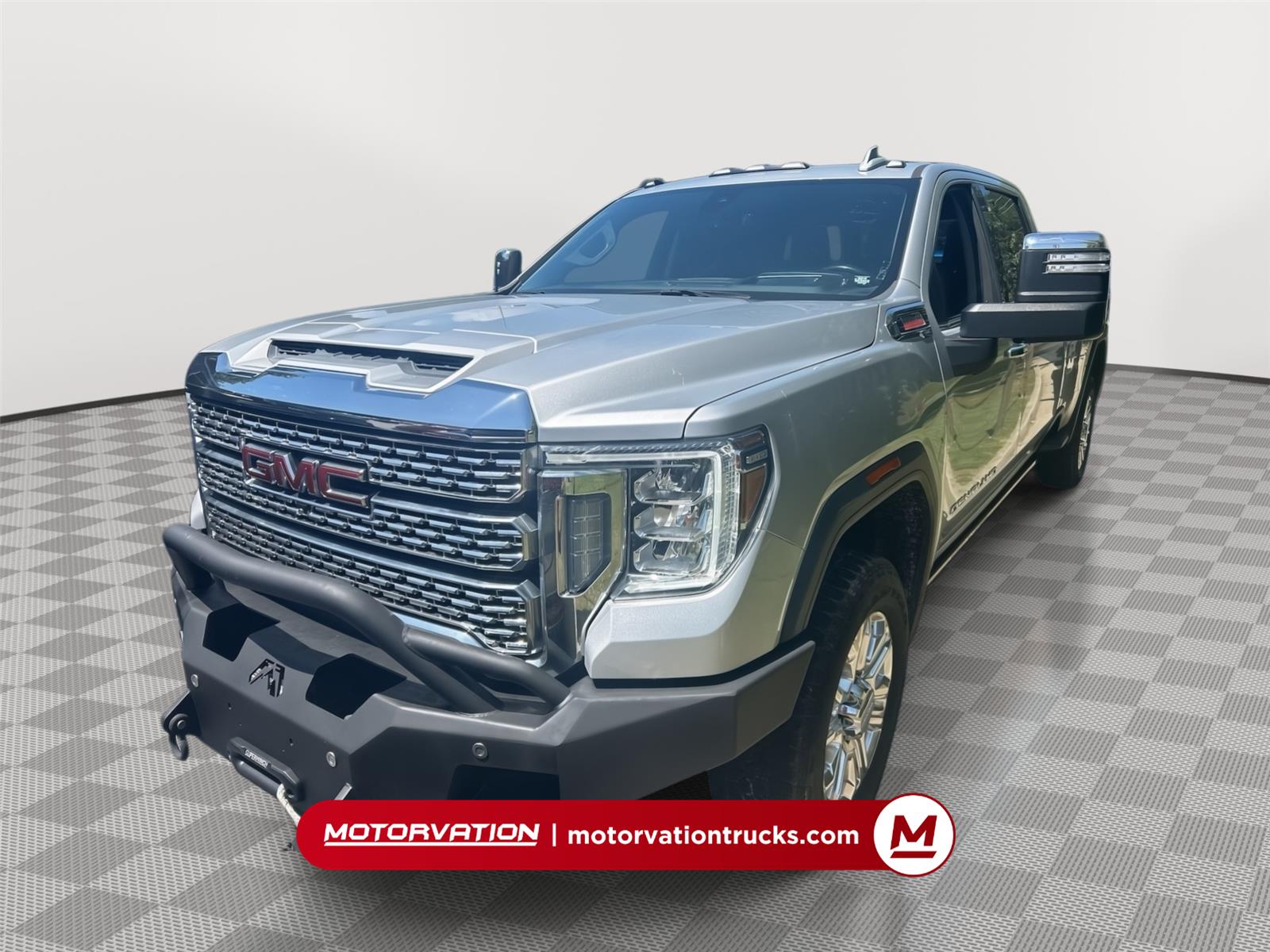 Quicksilver Metallic 2021 GMC Sierra 3500HD Pickup Truck Four-Wheel Drive Automatic