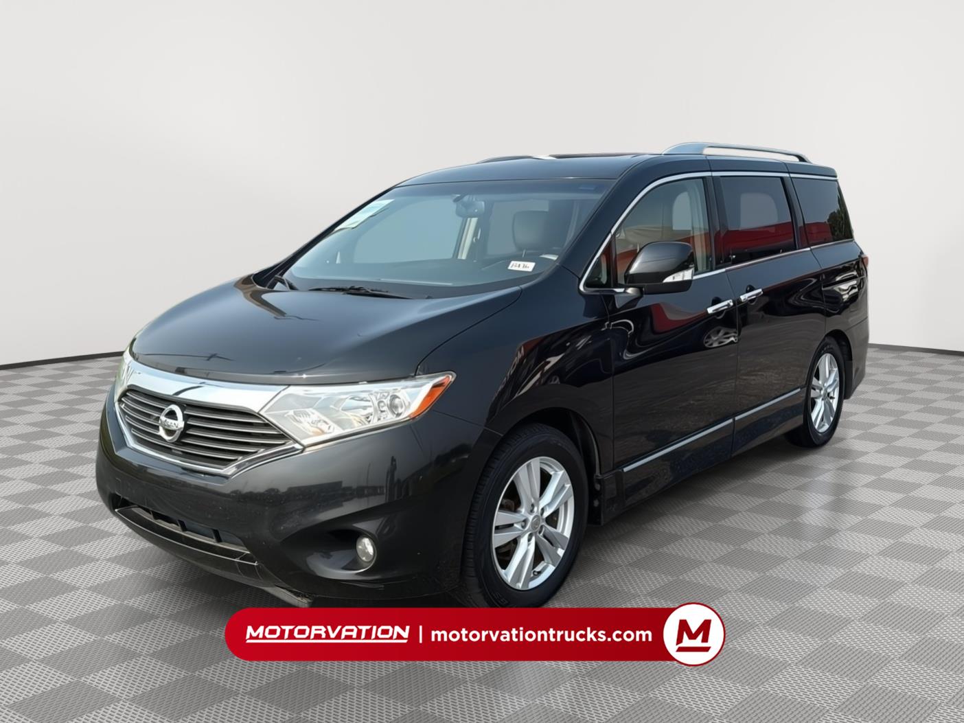 Black Amethyst 2011 Nissan Quest Minivan Front-Wheel Drive Continuously Variable Transmission