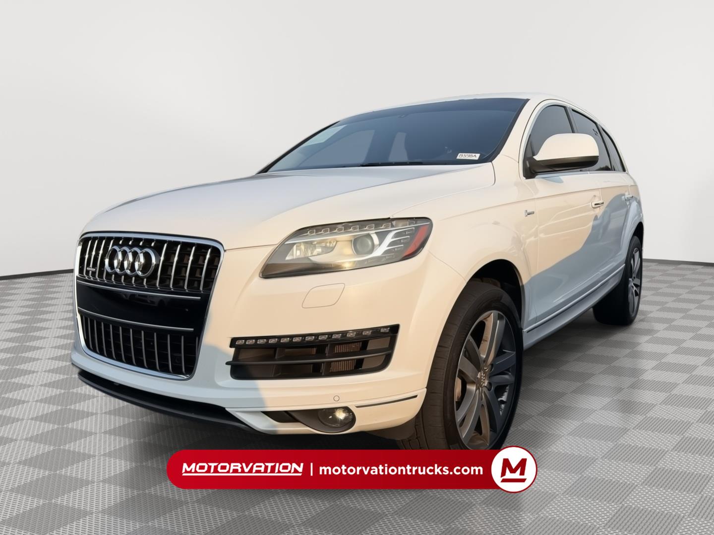 Glacier White Metallic 2013 Audi Q7 SUV / Crossover All-Wheel Drive Automatic