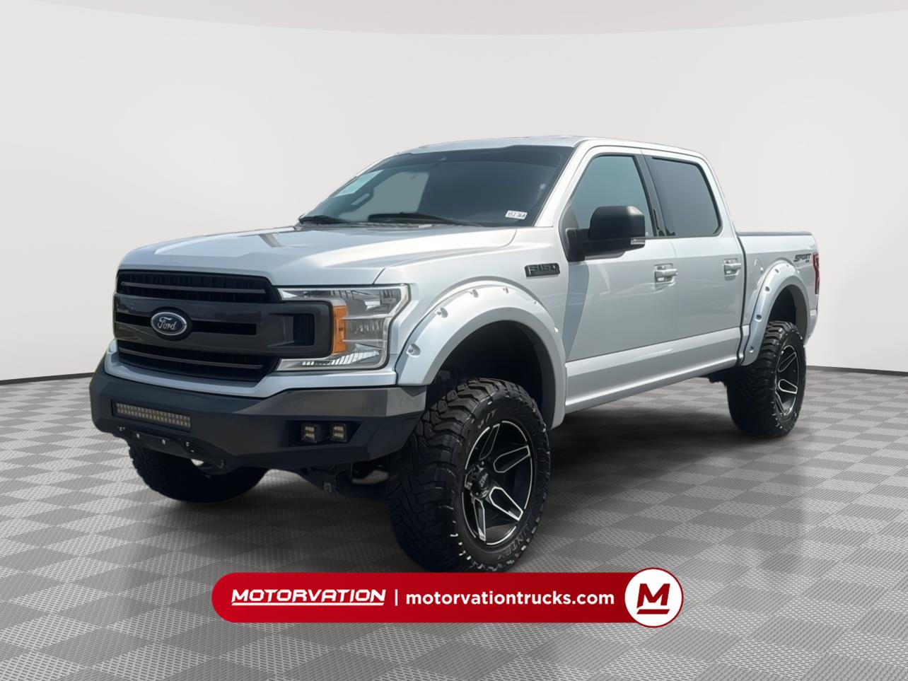 Ingot Silver 2019 Ford F-150 Pickup Truck Four-Wheel Drive Automatic