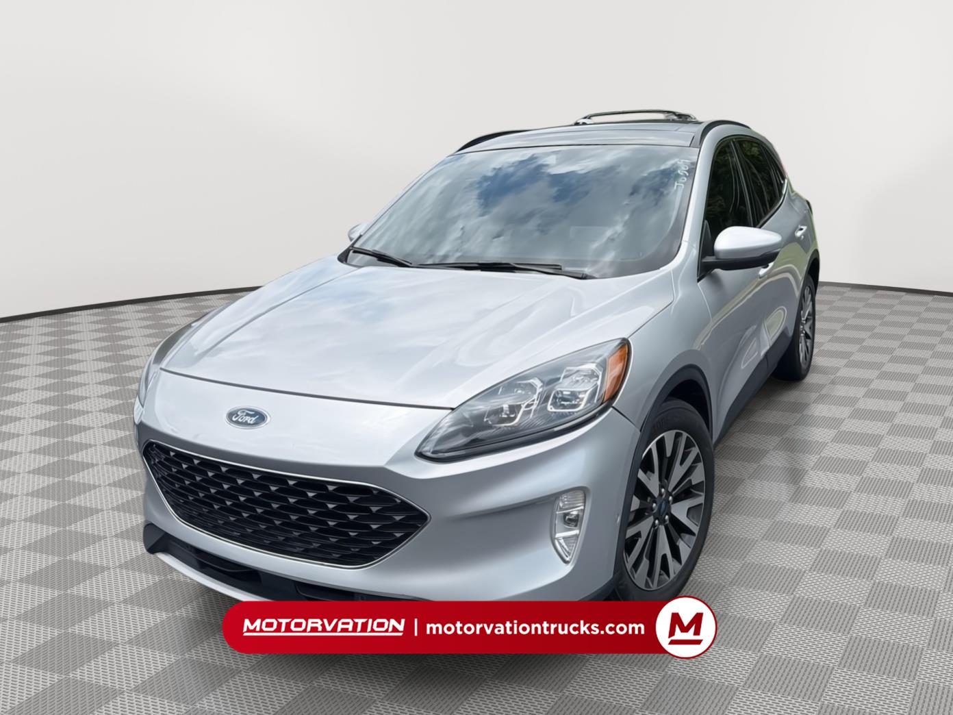 Ingot Silver Metallic 2020 Ford Escape Hybrid SUV / Crossover Front-Wheel Drive Continuously Variable Transmission