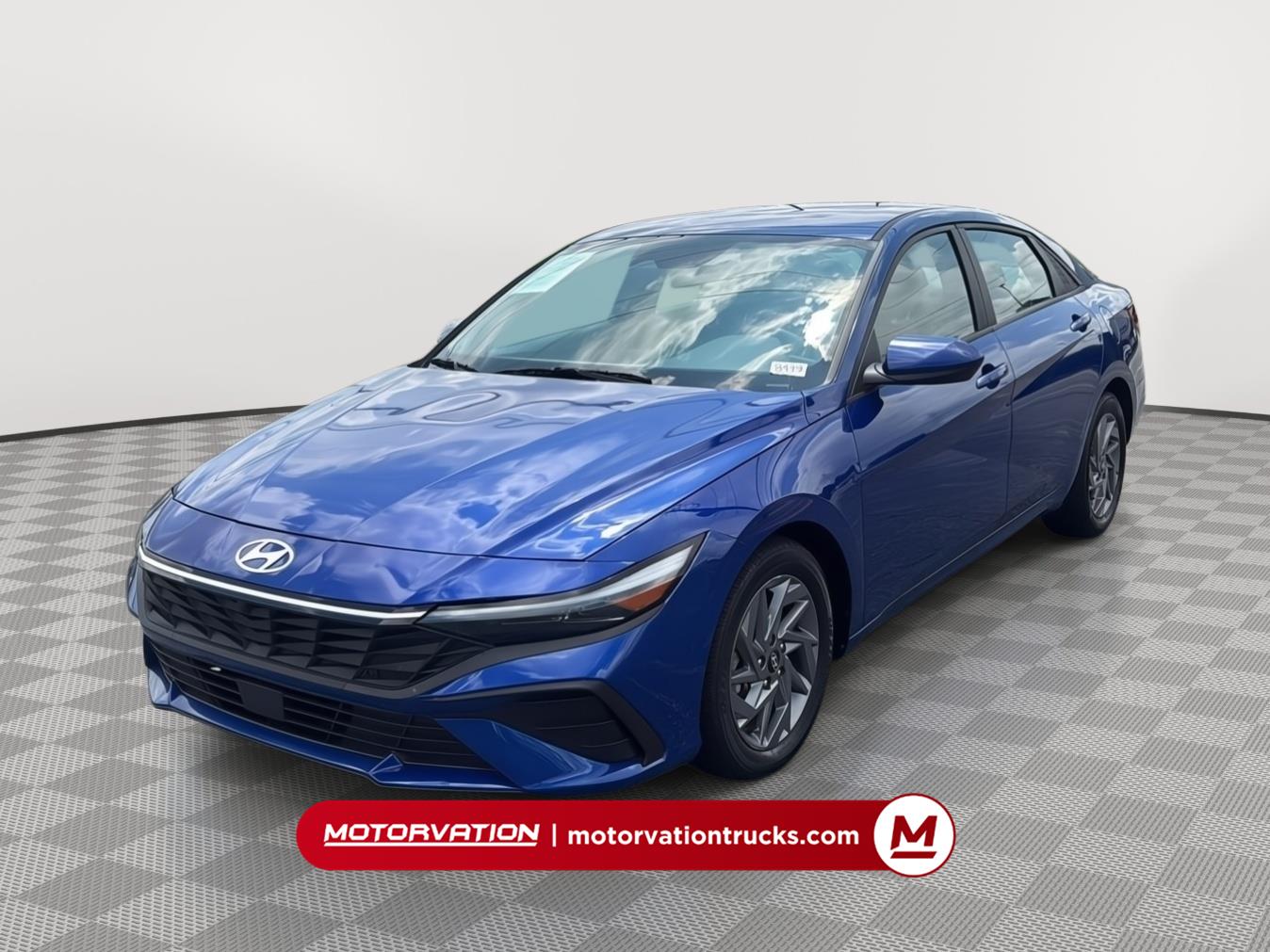 Intense Blue 2024 Hyundai Elantra Sedan Front-Wheel Drive Continuously Variable Transmission