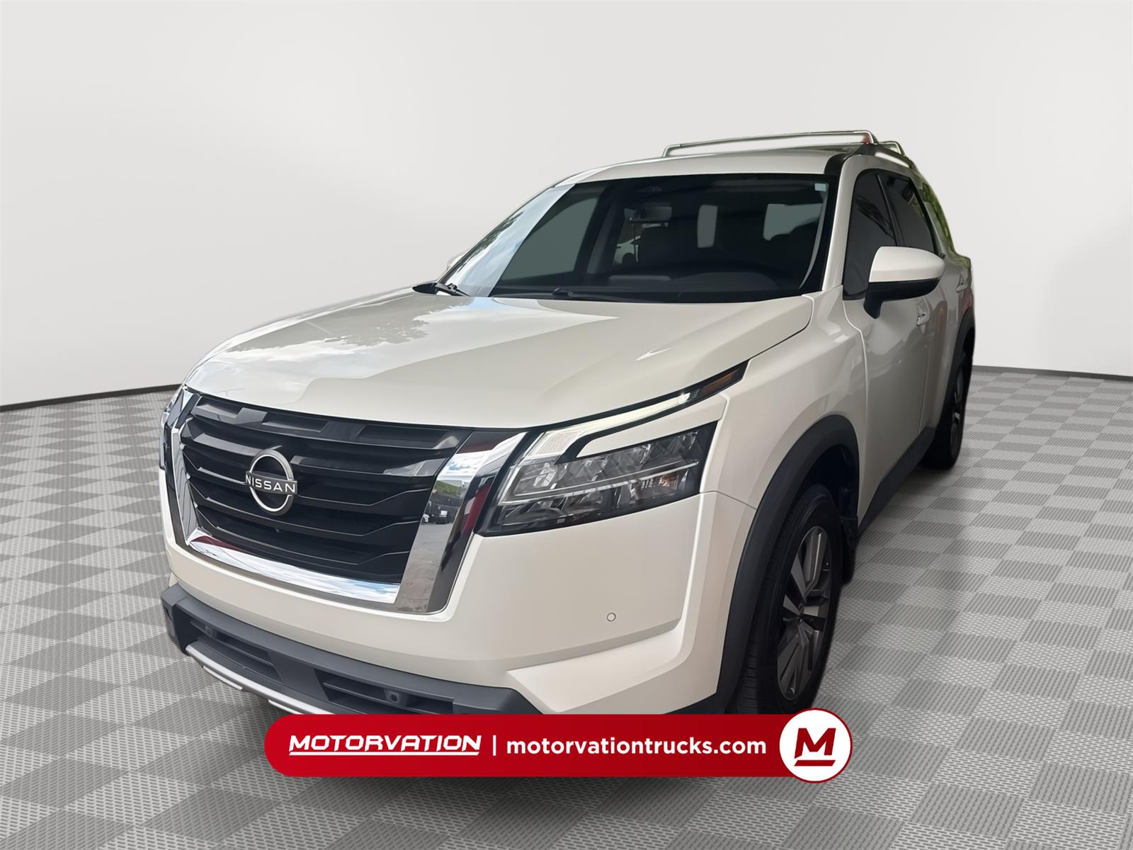 Pearl White Tricoat 2023 Nissan Pathfinder SUV / Crossover Front-Wheel Drive Automatic