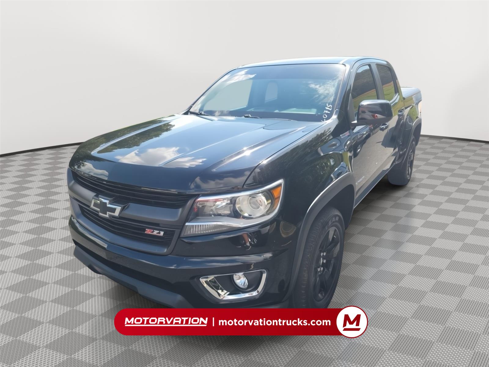 Black 2016 Chevrolet Colorado Pickup Truck Four-Wheel Drive 6-Speed Automatic